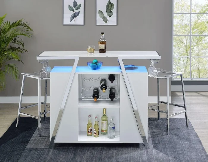 Zena 3-Piece Bar Set with LED lighting