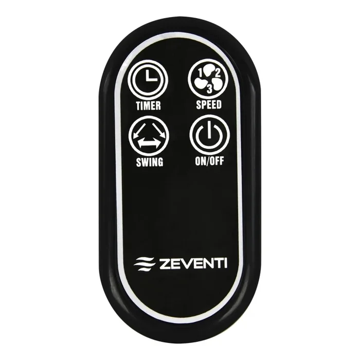 ZEVENTI – Mando a distancia para ventiladores FREEZE negro