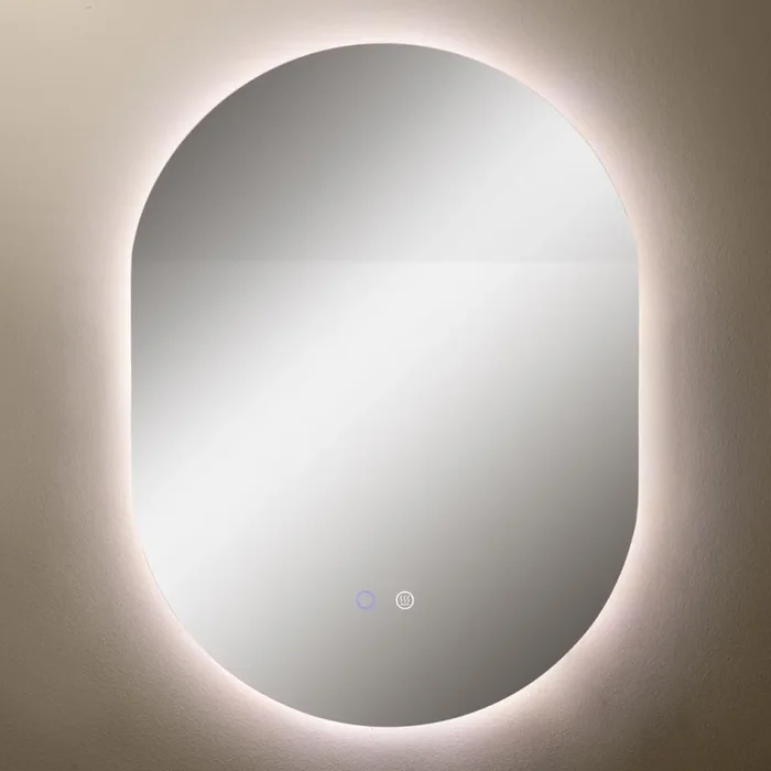 Zuma Line – Espejo de baño calefactado con luz LED de fondo LED/24W/230V 3000/4000/6000K 70×50 cm IP44
