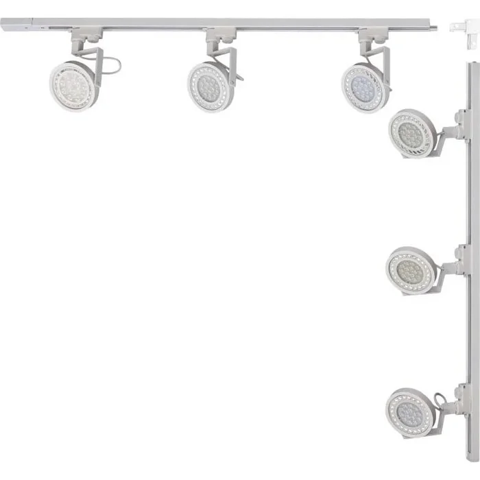 Zuma Line – Foco para sistema de riel 6xGU10/15W/230V blanco